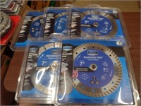 5 Century Diamond Blades 7"