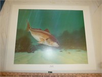 Brian Donlan "Redfish" Signed Numbered Art Print