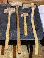 3 Hammers & 1 Axe