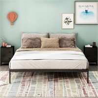 MIOCASA California King Metal Bed Frame - 14"