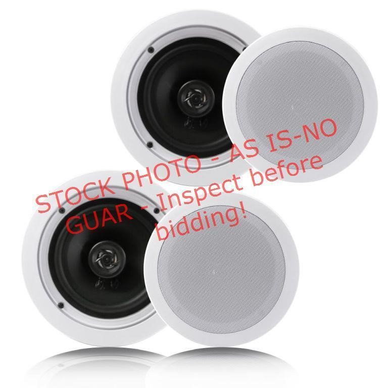 2-pk Pyle  6.5in. 200wCeiling Wall 2 Way Speaker