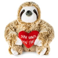 Sloth Stuffed Animal - Shawty You Fine for Her