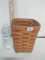 Longaberger basket with protector