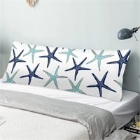 (COVER ONLY) Starfish Body Pillow Cover