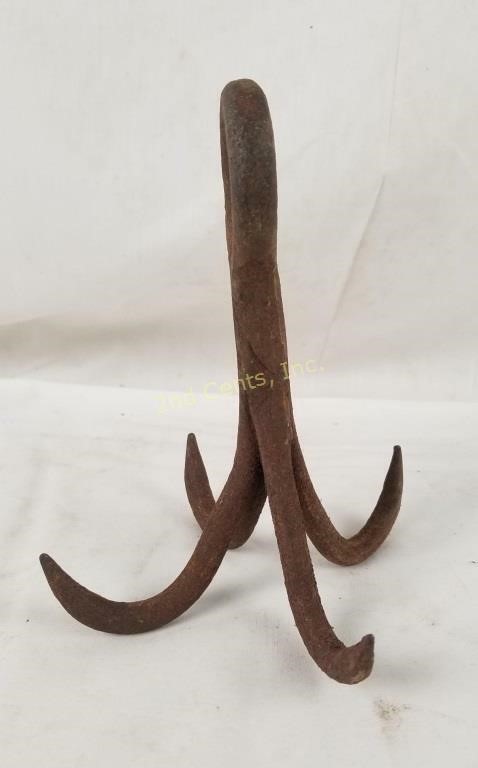 Vintage Iron Meat Hook Hand Forged