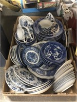 BLUE AND WHITE DISHES