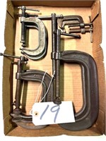 8 C-Clamps-Made in USA