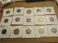 15 V Nickels - 1900-1912