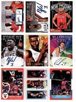 9 NBA Trading Cards