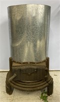 CHIMINEA 38” TALL 18” DIAMETER WITH CRATE OF