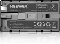 Neewer 7.2V 2600mAh Rechargeable Li-ion Battery Pa