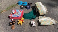 Baby bed Pads, stuffed Animals, hats
