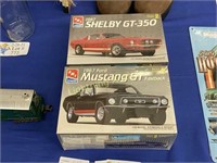 TWO 1967 MUSTANG 1:25 SCALE MODEL KITS