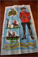 Printed Tea Towel Royal Canadian Mounted Police