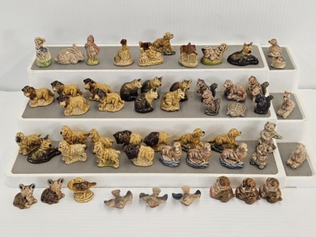 LOT OF 54 WADE FIGURINES