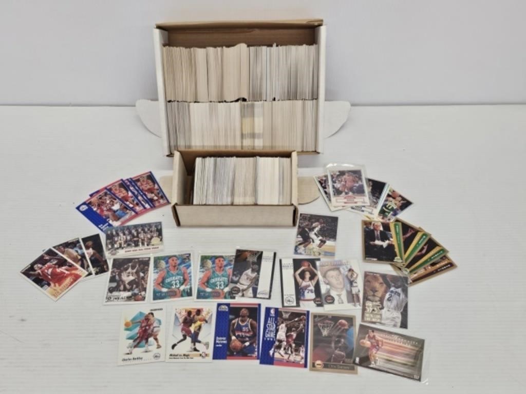 FLEER/ULTRA/SKYBOX BASKETBALL CARDS - 1990-95