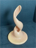 MCM Metlox Poppytrail Peach Spiral Candlestick