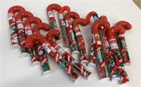 16 New Assorted Chocolate & Candy Filled Canes