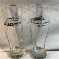 Iroquois Pilsner Glasses (Pair)