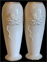 Lenox Rosebud Vases