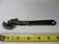 Vtg Ganz Stahl 6" Adjustable Wrench