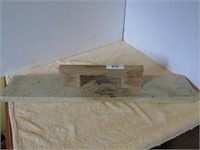 Wooden Concrete Float - 30"L