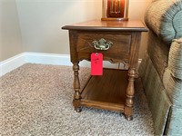 Tanbark Oak Solid Wood End/Side Table