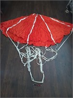 Orange parachute, untested
