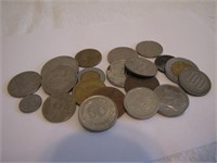 Lot of 20 Foreign Coins (1970's & Up)