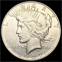 1927-D Silver Peace Dollar CLOSELY UNCIRCULATED