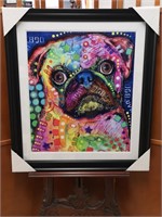 A Pug Framed by Dean Russo