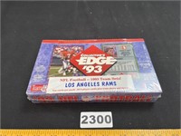 Sealed 1993Collector's Edge LA Rams Wax Box