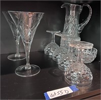 Misc. Job Lot, incl. (4) Champagne Glasses & More