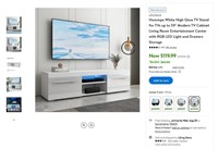 N4836  "Modern TV Stand with LED Light"