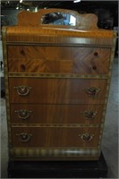 Art Deco Waterfall Chest of Drawers