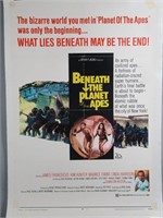 Beneath the Planet of the Apes Linen Backed Poster