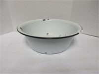 Vintage Enamel wash bowl