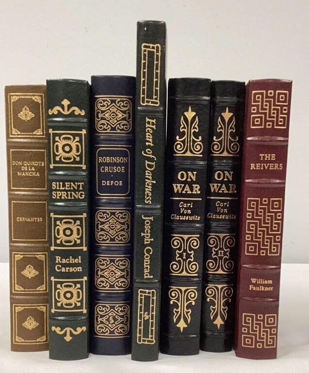 Seven Leather Bound Classics