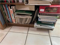 SHELF OF MISC COOKBOOKS