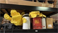 Shelf of Hazmat Personal Equipment