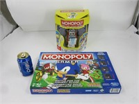 2 jeux de société Monopoly