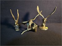 3 BRASS EAGLES