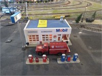 Mobil Service Gas Station