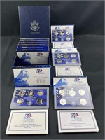 1999-2008 US Mint Proof State Quarters Complete