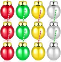 Zhehao 50 Pcs Christmas Balls Cups