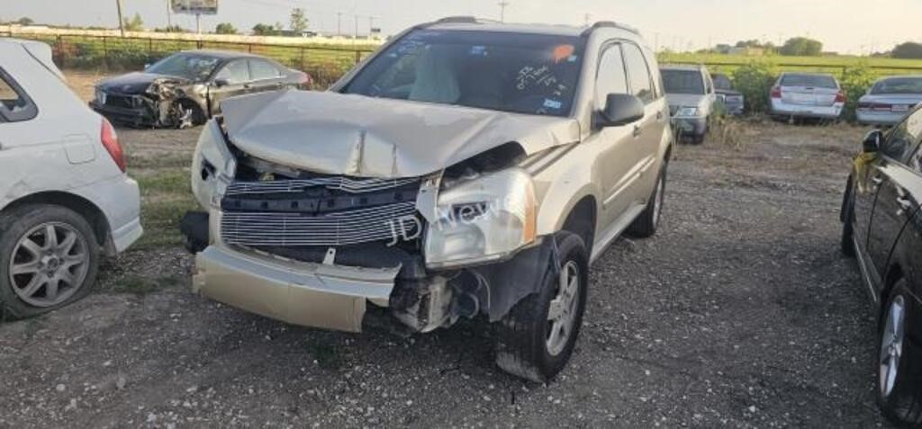 2008 Chev Equinox 2CNDL23FX86057406 Accident