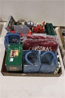 2 BOXES OF CHRISTMAS DECOR