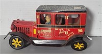 MR.HOUNDOG CAMPUS EXPRESS TIN CAR TOY