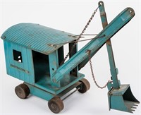 Toy Vintage Structo Pressed Steel Steam Shovel