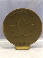 1976 MONTRÉAL CANADA OLYMPICS COIN BANK 12.75"